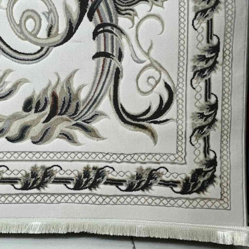 Turkish carpet tala 9102A gray size 50*80