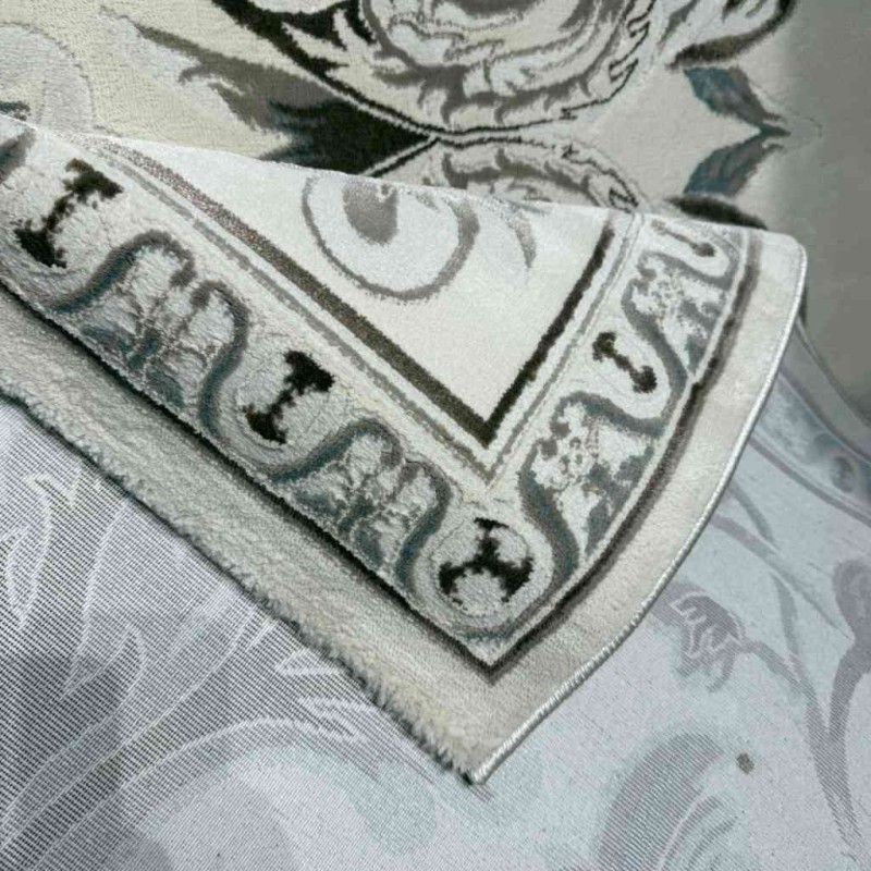 Turkish Jasmine Rug French Pattern 9050A, Beige Size 400*500