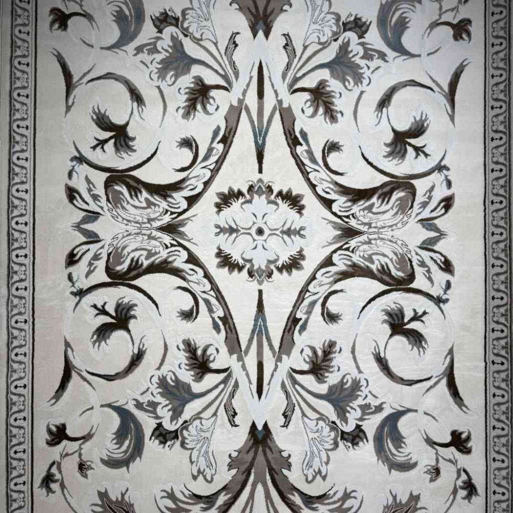 سجاد تركي ياسمين نقش فرنسي 9050A بيج مقاس 300*400