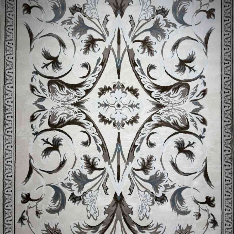 Turkish Jasmine Rug French Pattern 9050A, Beige Size 400*500
