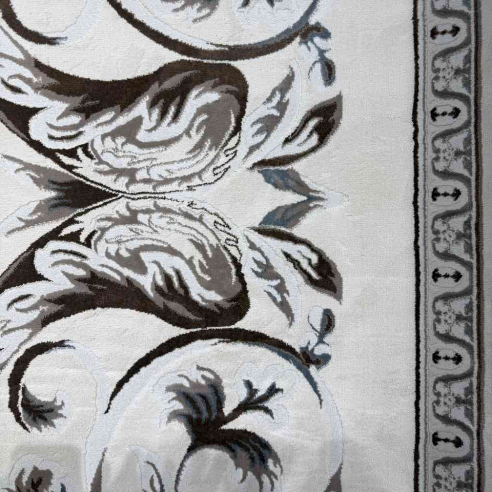 سجاد تركي ياسمين نقش فرنسي 9050A بيج مقاس 300*400