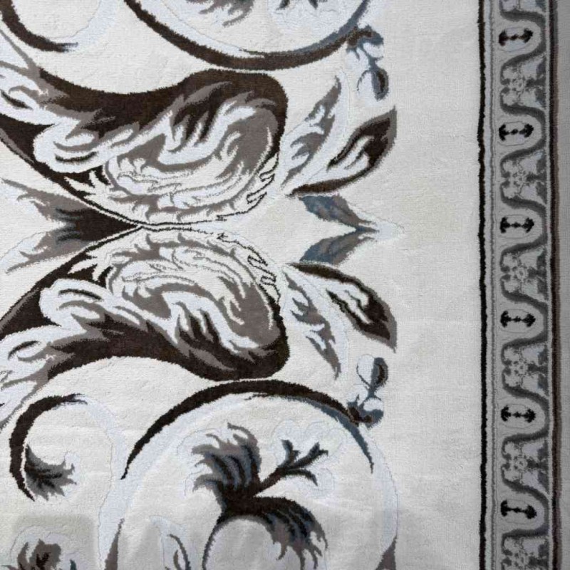 Turkish Jasmine Rug French Pattern 9050A, Beige Size 400*500