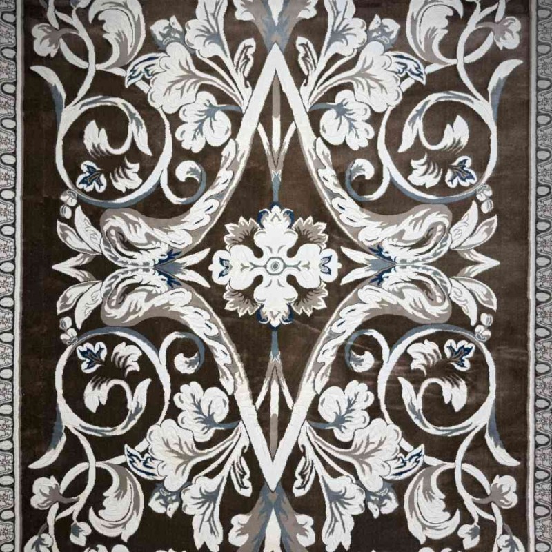 Turkish Jasmine Rug French Pattern 9050A, brown Size 400*500