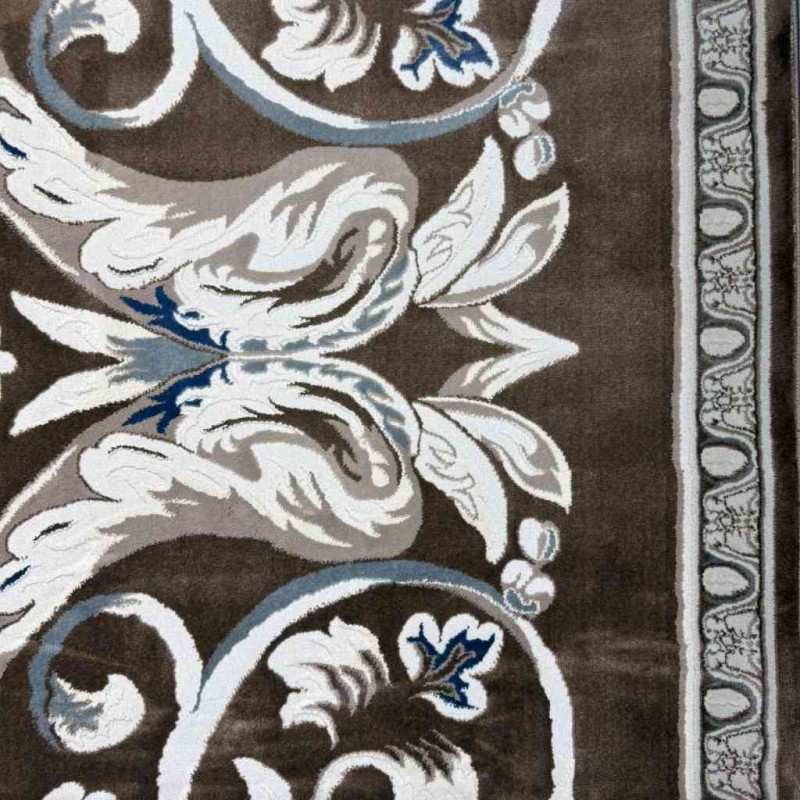 Turkish Jasmine Rug French Pattern 9050A, brown Size 400*500