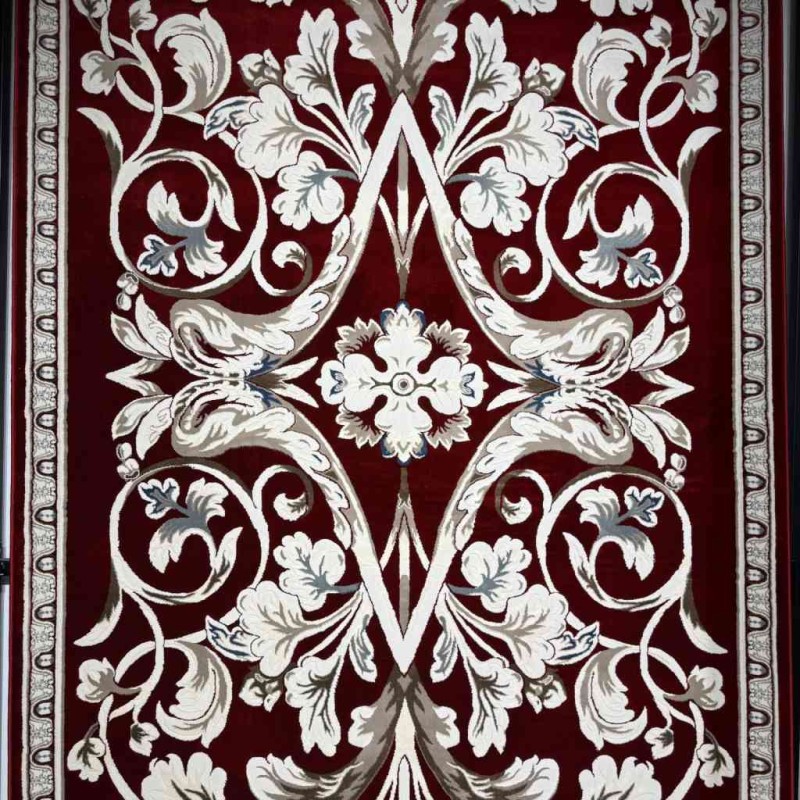 Turkish Jasmine Rug French Pattern 9050A red Size 300*400