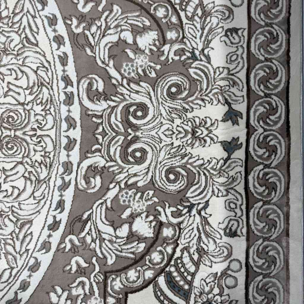 سجاد تركي ياسمين نقش فرنسي 9051A بيج مقاس 80*150