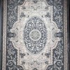 Turkish Jasmine Rug French Pattern 9051A gray Size 250*350