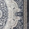 Turkish Jasmine Rug French Pattern 9051A gray Size 250*350