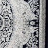 سجاد تركي ياسمين نقش فرنسي 9051A كحلي مقاس 80*150