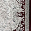سجاد تركي ياسمين نقش فرنسي 9051A احمر مقاس 150*220