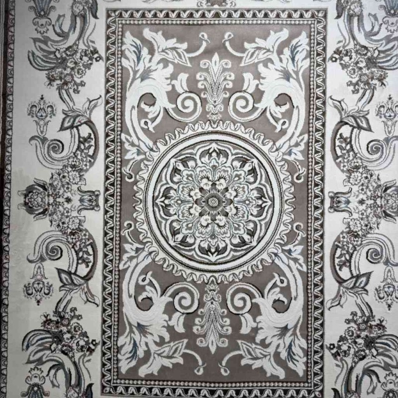 Turkish Jasmine Rug French Pattern 9052A, Beige Size 400*500