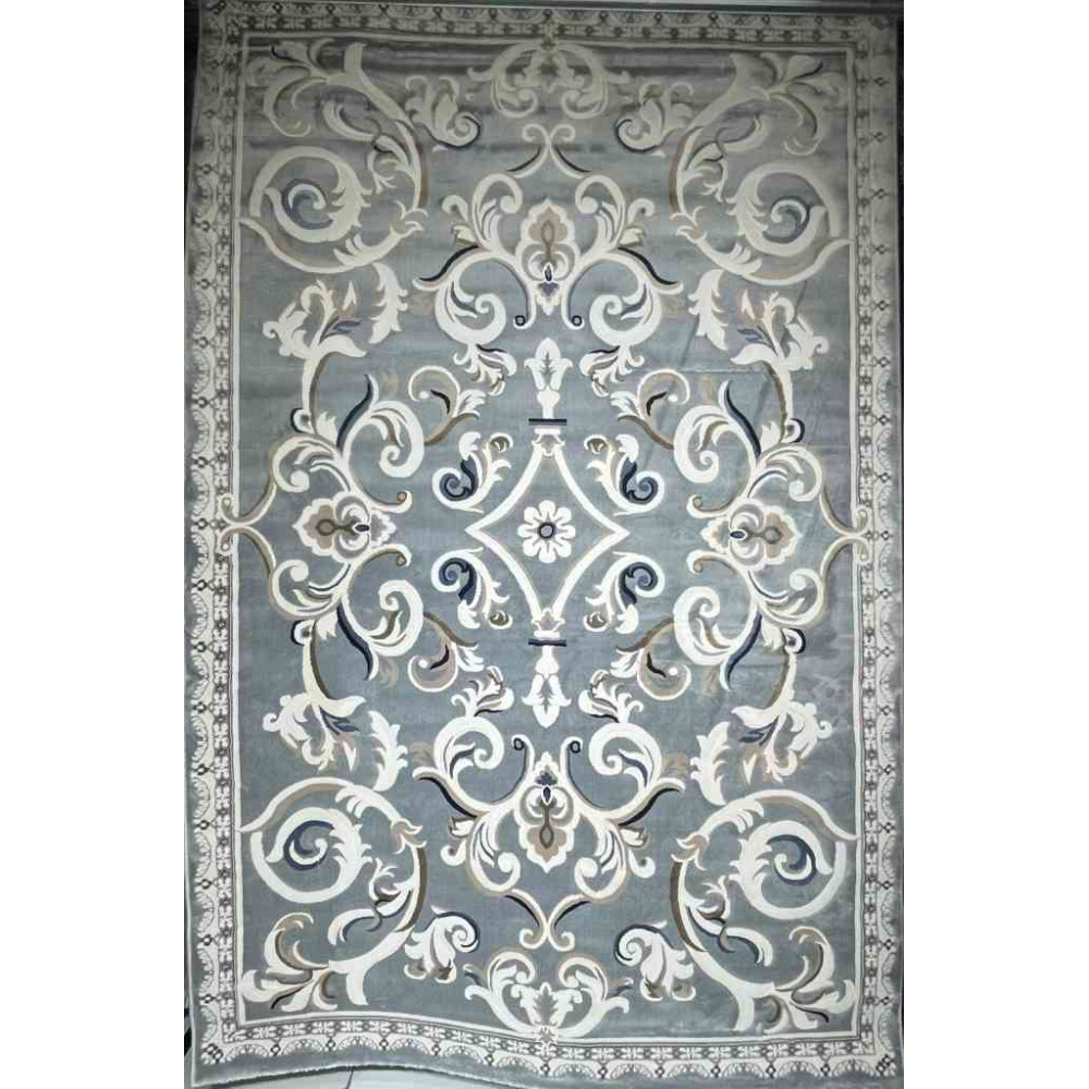 سجاد تركي ياسمين 9053A رصاصي مقاس 50*80