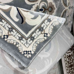 سجاد تركي ياسمين 9053A رصاصي مقاس 50*80