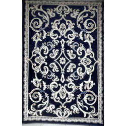 سجاد تركي ياسمين 9053A كحلي مقاس 400*500