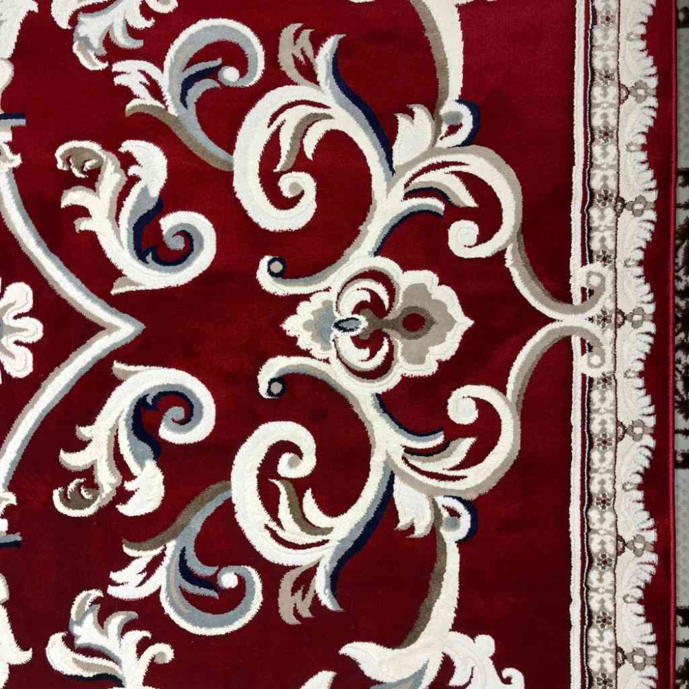 سجاد تركي ياسمين 9053A احمر مقاس 50*80