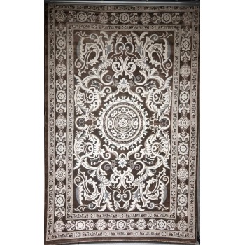 سجاد تركي ياسمين 9073A بني مقاس 100*300