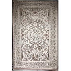 Turkish carpet yasmin 9073A dark beige size 100*200