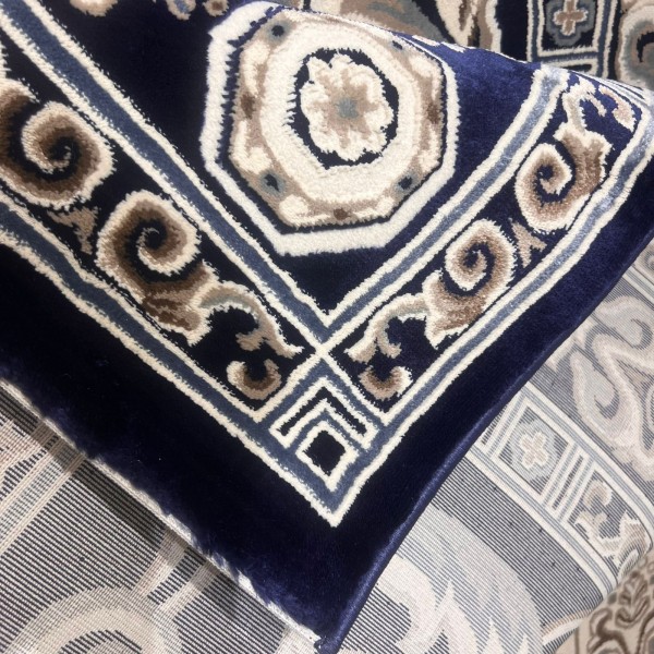 Turkish carpet yasmin 9073A navy size 150*220