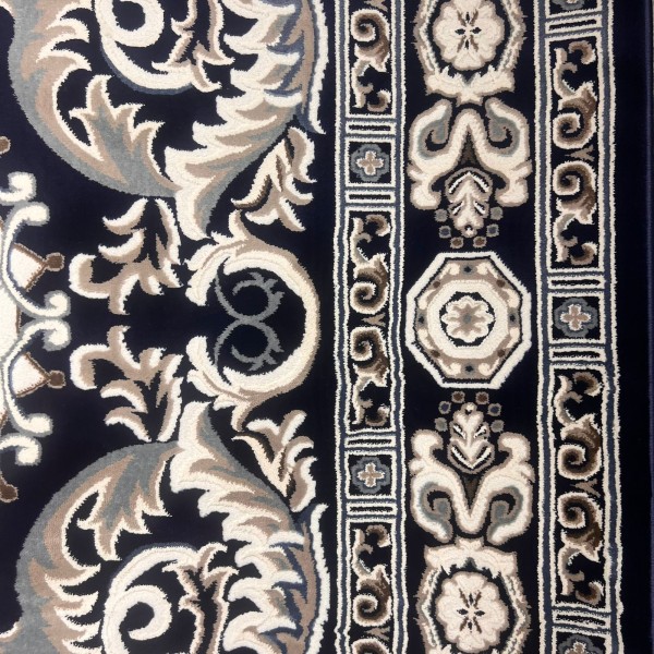 Turkish carpet yasmin 9073A navy size 150*220