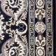 سجاد تركي ياسمين 9073A كحلي مقاس 80*150