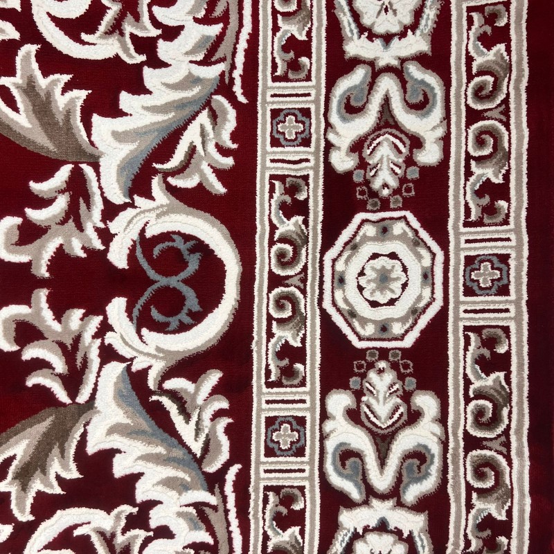 سجاد تركي ياسمين 9073A احمر مقاس 50*80