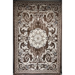Turkish carpet yasmin 9074A brown size 100*300