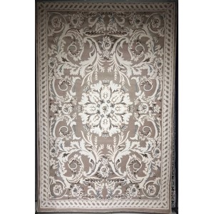 Turkish carpet yasmin 9074A dark beige size 400*500