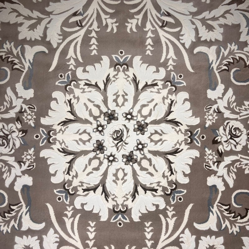 Turkish carpet yasmin 9074A dark beige size 400*500