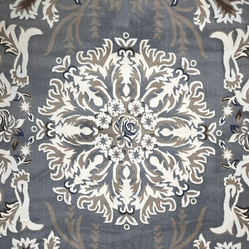 Turkish carpet yasmin 9074A gray size 150*220