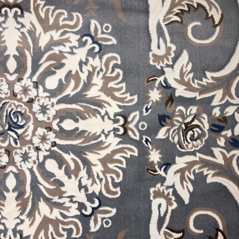 Turkish carpet yasmin 9074A gray size 150*220