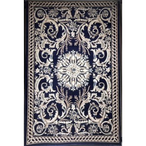 Turkish carpet yasmin 9074A navy size 250*350