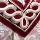سجاد تركي ياسمين 9074A احمر مقاس 400*500