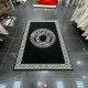 Versace Maybach black white rugs