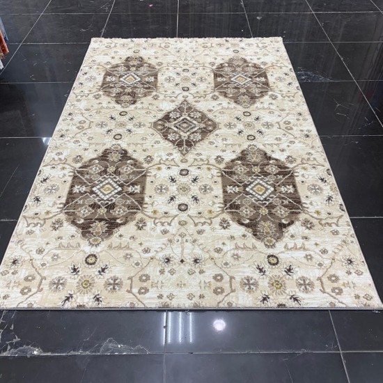 Bulgarian Mirage 104c carpet in beige and brown