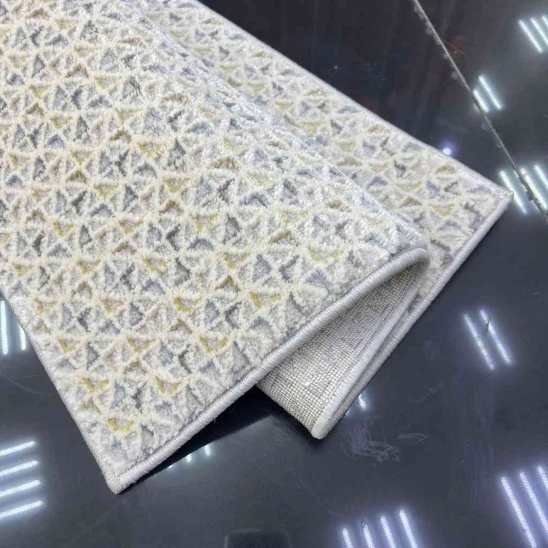 Modern Turkish carpet 0W624B ivory color