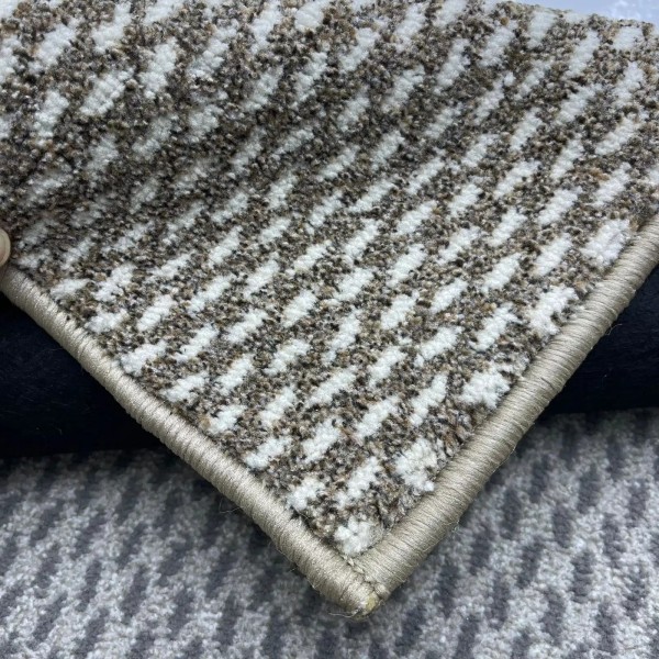 Dakar 0027 Dark beige Dotted Padded Hotel Carpet