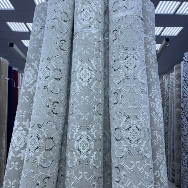 Turkish carpet with French pattern europe WH78A navy cream