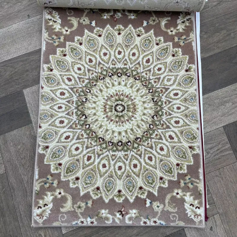 Classic Turkish patterned carpet Saif V421A brown