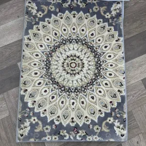 Classic Turkish patterned carpet Saif V421A gray