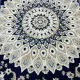 Classic Turkish patterned carpet Saif V421A navy