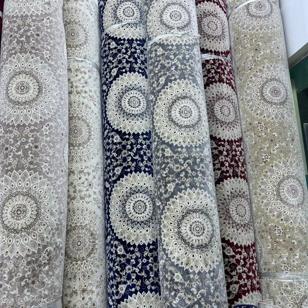 Classic Turkish patterned carpet Saif V421A brown