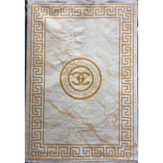 New May Bach carpets Chanel white and gold