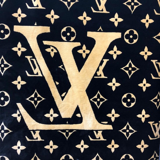 New Turkish May Bach carpets Louis Vuitton black and gold