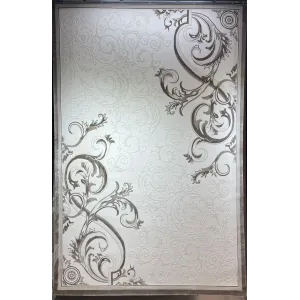 Turkish rugs designer alnukhba 06167C beige size 80*150