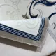 Turkish rugs designer alnukhba 06167C blue size 100*300