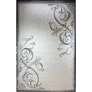Turkish rugs designer alnukhba 06167C gray size 300*400