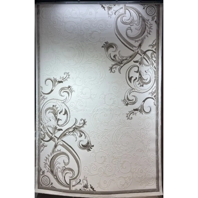 Turkish rugs designer alnukhba 06167C white size 150*220