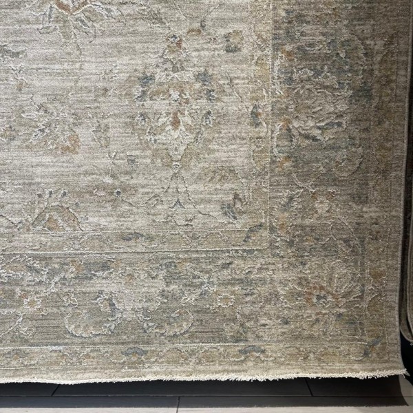 سجاد الروند بوهيمي تركي EP24G كريم مقاس 250*350