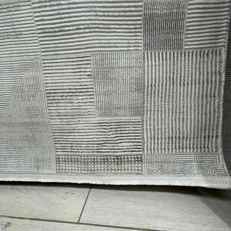 Turkish rug ANNABELLA 31731A Gray size 50*80