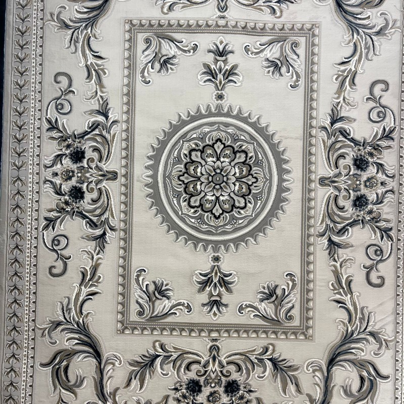 Turkish rug with French pattern Paris 32125B light beige size 300*400